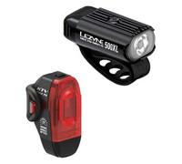 Lezyne Hecto Drive 500xl / Ktv Drive Pro+ Light Set Silver 500 / 150 Lumens