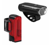 Lezyne Hecto Drive Pro 400+ / Strip Drive+ Stvzo Light Set Red 400 / 50 Lumens