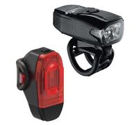Lezyne Ktv Drive / Ktv Drive+ Light Set Silver 200 / 40 Lumens