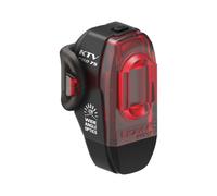 Lezyne KTV PRO Drive 75 Rechargeable Rear Bike Light - Black / Rear / Rechargeable