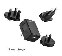 Lezyne International He 2a Usb Charging Kit-all Led 5v 2a Charger Black One Size Black