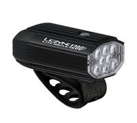 Lezyne Lite Drive 1200+ LED Front Bike Light - Black / Front / Rechargeable