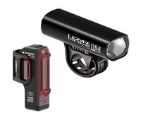 Lezyne Lite Drive Stvzo Pro / Strip Stvzo Light Set Black 290 / 36 Lumens