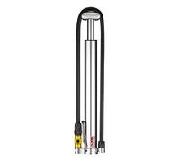 Lezyne Micro Floor Drive HV Cycle Hand Pump - Silver One Size