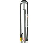 Lezyne HV Micro Floor Drive Pump With Gauge Silver