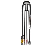 Lezyne HV Micro Floor Drive Pump With Gauge Silver