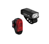 Lezyne Mini Drive 400xl / Ktv Drive+ Light Set Silver 400 / 40 Lumens 400 / 40 Lumens Black