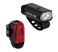 Lezyne Mini Drive 400xl / Ktv Drive+ Light Set Silver 400 / 40 Lumens