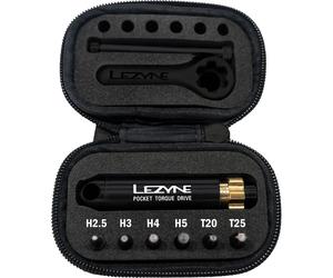 Lezyne Poquet Drive Torque Wrench Kit One Size Black