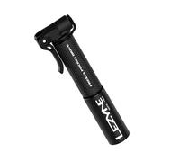 LEZYNE Presta Pocket Drive Bike Hand Pump - Compact Lightweight High-Pressure 160 PSI/11 Bar CNC-Machined Aluminum Bicycle Tire Inflation Pump, Easy-to-Use Portable Inflator