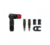 Lezyne Pump ABS Flex Hose with Clik Chuck and Clik Valve Cores