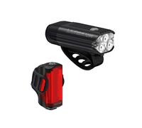 Lezyne Radar React Light Set Red 1000/250 Lumens 1000/250 Lumens Matte Black