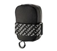 Lezyne Road Caddy Single Strap Mount Zip In Half Opening Tool Saddle Bag Black