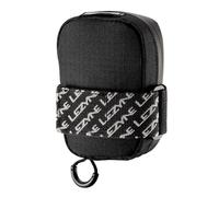 Lezyne Road Caddy Single Strap Mount Zip In Half Opening Tool Saddle Bag Black