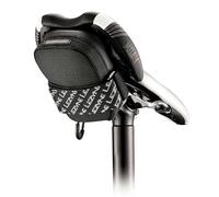 Lezyne Road Caddy Single Strap Mount Zip In Half Opening Tool Saddle Bag One Size Black