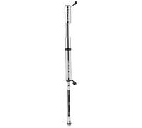 Lezyne Road Drive-s Full Cnc Machined 160 Psi 180 Mm Long Mini Pump Silver 180 mm / 160 Psi