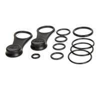 Lezyne Seal Kit for Road Drive, Black | Fits Road Drive & Pocket Pro Pumps, Durable Rubber O-Rings, Molded Dust Caps, Restores Piston Compression (1-RP-SEALK-V1RDDR)
