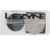 Lezyne Smart Bicycle Tire Patch Kit, 6 Glue-less Patches, Tire Boot, Stainless Steel Scuffer, Super Adhesive Bike Tire Patches