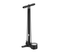 Lezyne Sport Floor Drive 3.5 Track Pump - Flat Black / Dual Valve Flat Black