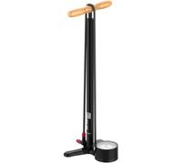 Lezyne Steel Drive 3.5 Flat Floor Pump Golden 220 Psi 220 Psi Black