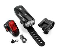 Lezyne Super Drive Smart 1800+ / Ktv Pro Smart Loaded Kit Light Set Silver 1800 / 75 Lumens 1800 / 75 Lumens Black