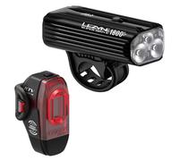 Lezyne Super Drive Smart 1800+ / Ktv Pro Smart Loaded Kit Light Set Silver 1800 / 75 Lumens