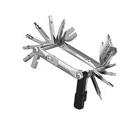 Lezyne Super SV-23 Cycling Multi Tool - Silver/Trail Function Folding Workshop Maintenance Safety Emergency Bike Ride Cycle Mountain Road Torx Hex Wrench Philips Screwdriver Key Accessories