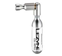 Lezyne Trigger Drive Co2 For Shrader/presta With Neoprene Sleeve Co2 Cartridge Silver