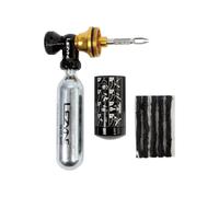 Lezyne Tubeless CO2 Blaster - Puncture repair spray Black / Gold One Size