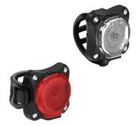 Lezyne Zecto Drive 250+ Zecto Drive 200+ Bike Lights Pair - Black / Light Set / Rechargeable