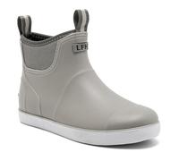 Lezzglt Men's Deck Boots, Saltwater Fishing Booties, Rubber Waterproof Ankle Rain Boots, High-Performance Footwear, Chelsea Boots for Gardening, Fishing, Boating, Camping, Sailing, gray, 10 UK