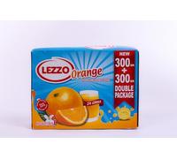 LEZZO Traditional Turkish (Orange, Sour Cherry, Rosehip) Flavoured Instant Drink, Cold & Hot, No Sweetener, 600g Double Package, Makes 24 Glasses (One Size, Orange)