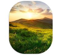LF LOIAAFEL Mouse Mat, Non-Slip Small Mouse Pad, Mini Mousepads Cute, Rubber Mouse Pads Mountain Portable for Travel Working Home Desk Organiser