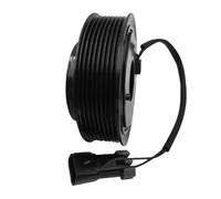 LFAMZO AC Compressor Clutch Compatible For John Deere Tractor Series RE284680 RE502697 AT367640 447280-2000 4472802000 4472801650 143mm 10SRE18C Ac Replacement