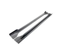 LFAMZO Segmented Side Skirt Guard Plate Compatible with Jeep Grand Cherokee SRT/SRT8/Trackhawk 2012-2021 Lip Bumper Winglet Body Kit Car Extension Splitter A Pair(Matte Black Skirt)