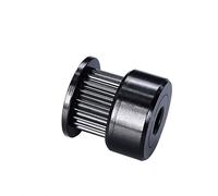 Lfang- 2/5 PCS GT2 16/20 Teeth Black Bore 5mm Shaft Aluminum For 6mm Belt 3D Printer Parts, High transmission efficiency(16 Teeth,5 PCS)