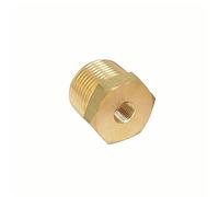 Lfang-Brass Hose Fitting 1/4" 3/8" 1/2" 3/4" NPT BSPT Male X Female Brass Reducing Bushing Pipe Fittings Connectors Adapter 229 PSI, Good wear Resistance(Type 10)