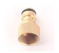 Lfang-Brass Hose Fitting 1pc Tube Spray Nozzle Garden Watering Fittings, M22 M18 Male Female Thread Quick Connector, Good wear Resistance(22mm Female Thread)
