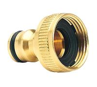 Lfang-Brass Hose Fitting 35# Pure Brass Faucets Standard Connector Washing Machine Gun Quick Connect Fitting Pipe Connections 1/2 "3/4" 16mm Hose, 1PC, Good wear Resistance