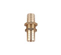 Lfang-Brass Hose Fitting 6mm 8mm 10mm 12mm 14mm 16mm Straight Connector M10 M14 Thread Hex Nut Adapter Aquarium Air Pump Fish Tank Hose Fittings, 2pcs, Good wear Resistance(14 M16 14)