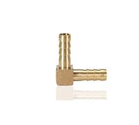 Lfang-Brass Hose Fitting Brass Fitting Copper Pagoda Connector Pipe Fittings 2 3 4 Way Straight/L/Tee/Y/Cross 4/5/6/8/10/12/16/19mm for Gas/Water Tube, Good wear Resistance(L 2 Way,19mm)