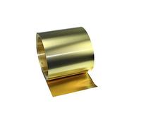 Lfang-Copper sheet Thick 0.1/0.2/0.3/0.5mm X 10/20/30/40/50mmx1000mm, Brass Metal Thin Sheet Foil Plate, 1PC, High quality(0.3x50x1000mm)