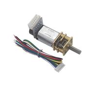 Lfang-DIY Motor Balance Car Model DIY Motor DC 3V-12V GA12-N20 Gear 3V 6V 12V Smart Lock Precision Micro Electric Motor, high transmission efficiency(300,3V 12V DC)