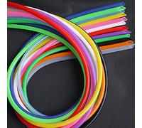 Lfang-Silicone Hose 1 Meter ID 1 2 3 4 5 6 7 8 9 10 Mm Silicone Tube Flexible Rubber Hose Food Grade Soft Pipe Water Connector Colorful, Pressure and Explosion Proof(White,ID 4mm OD 8mm)