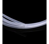 Lfang-Silicone Hose 1 Meter Silicone Rubber Tube 6x8 6x9 6x10 6x12 7x10 7x12 8x10 8x12 10x12 10x14 12x16 14x18mm Transparent Clear Pipe Silica Hose, Pressure and Explosion Proof(6x10 mm)