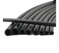Lfang-Silicone Hose 1M Black Silicone Tube 3~38mm Rubber Hose Flexible Soft Pipe, Pressure and Explosion Proof(38 x 44mm)