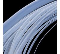 Lfang-Silicone Hose 1M Clear Flexible Soft Rubber Translucent Hose Tube Silicone Pipe Water Air Pump Hose Pipe 1/2/3/4/5/6/7/8/9/10/12/25mm, Pressure and Explosion Proof(16x21mm)