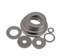 Lfang-Washers M12 M14 M16 M18 M20 M22 M24 M27 M30 304 Stainless Steel Flat Plain Washers, Corrosion and rust resistance(M12,5pcs)