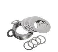 Lfang-Washers M20 M22 M25 M26 M28 SUS304 Stainless Steel Adjusting Shim Washers Ultra-thin Plain Washer Flat Gaskets, Corrosion and rust resistance(10Pcs M22x30x1.0)