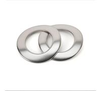 Lfang-Washers M3-M12 Stainless Steel Circular Elastic Wave Corrugated Metal Washers Concave-convex Dish-shaped Spring Gaskets, Corrosion and rust resistance(Elastic Wave Washers,M4 (100Pcs))